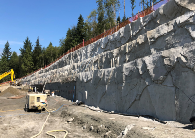 VSS Rockscapes, Rock Wall